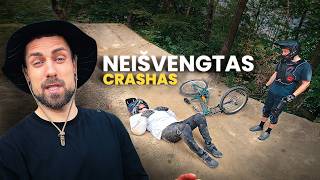 Tai Pats PAVOJINGIAUSIAS Bikeparkas KURIAME VAŽIAVAU