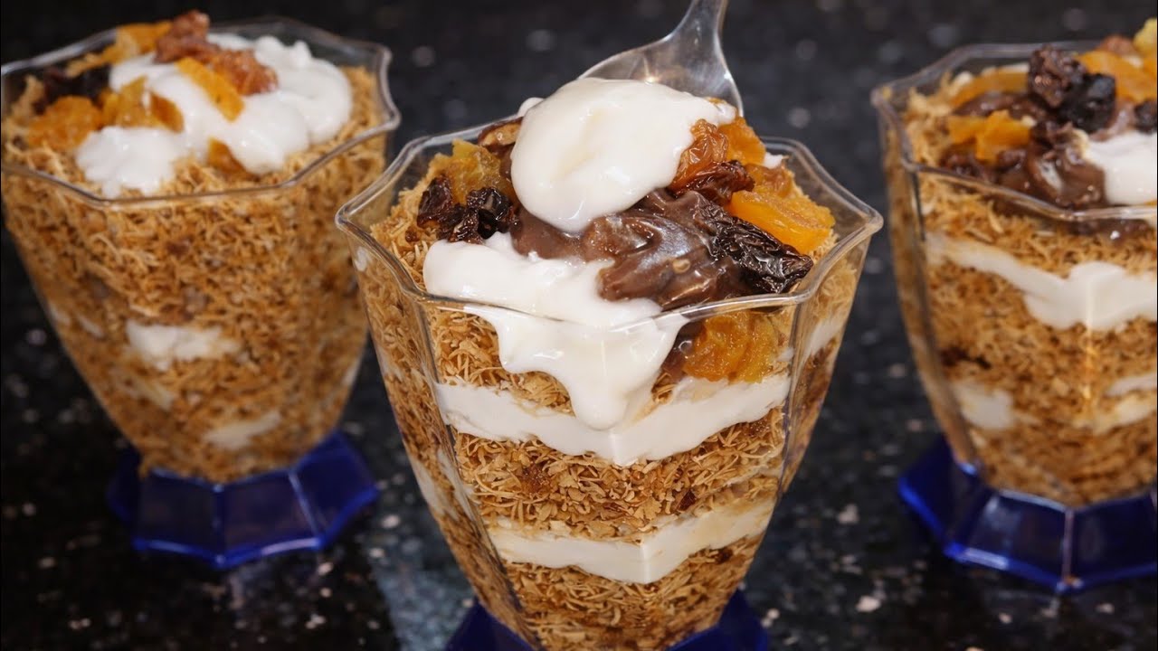 كنافة صحية بربع السعرات 😍 بدون سكر وبدون ذنب | حلو رمضان للدايت