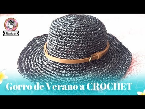 esperanza tos Incentivo Gorro de Verano CROCHET - YouTube