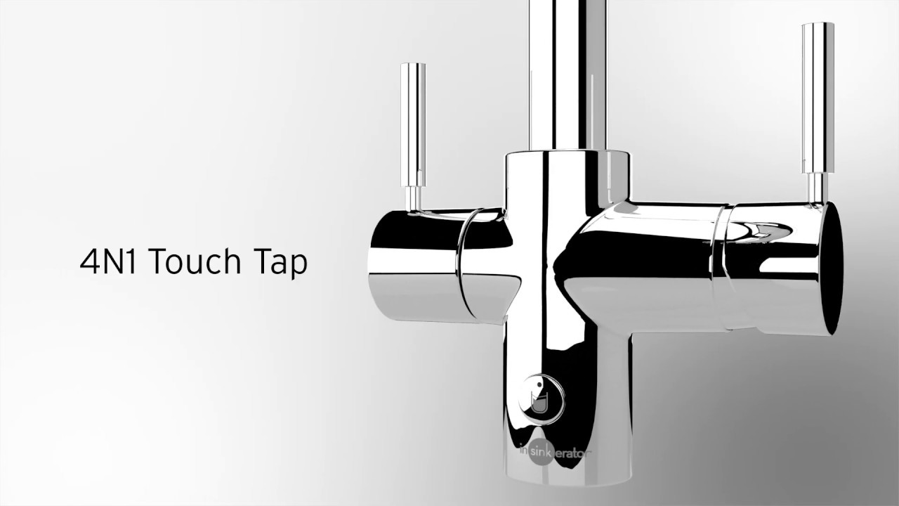 Introducing the InSinkErator 4N1 Touch Steaming Hot Water Tap YouTube