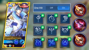 MANIAC!! | WHEN GLOBAL XAVIER USING ONE SHOT BUILD & EMBLEM 2023 (Must Try)