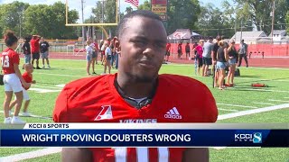 Grand View receiver proves height is just a number