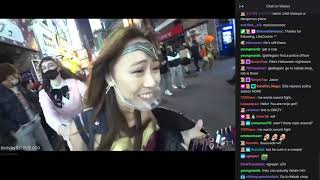 CREEPER chases Twitch streamer through Shibuya Japan 1080p