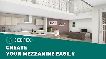 [Cedreo Tutorial] How to Create a Mezzanine in the "Opening" Step?