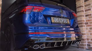 VW Tiguan R  Stock exhaust + res delete