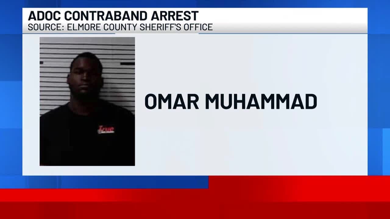 Man arrested on Alabama prison contraband charge