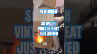 New vintage caps and vintage hats as well as some vintage sweatshirts arrived #snapback #unboxing
