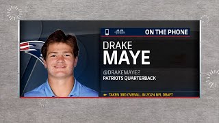 EXCLUSIVE INTERVIEW: Drake Maye on 'Zolak & Bertrand'