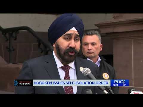 Staying positive as Hoboken, other cities impose self-isolation