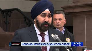 Staying positive as Hoboken, other cities impose self-isolation