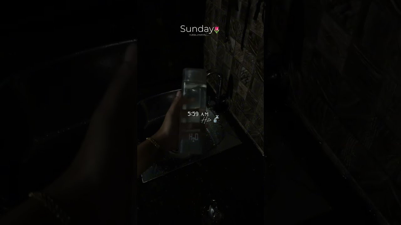 Sunday Mrng Routine Short Minivlog