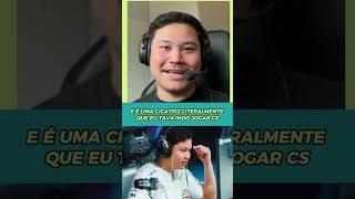 O chayJESUS possui uma cicatriz por causa do CS! #esports #podcast #cortes