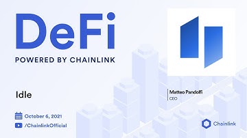 Idle Finance on Chainlink Live | Secure Oracle Price Feeds for DeFi Aggregation