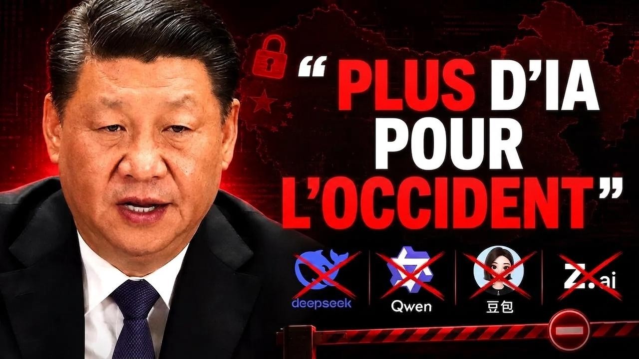 La Chine lance la guerre froide de l’IA : les meilleurs modèles passent sous clé