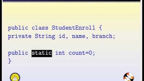 Static Variables - English