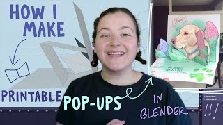 The BASICS of creating realistic pop ups in Blender