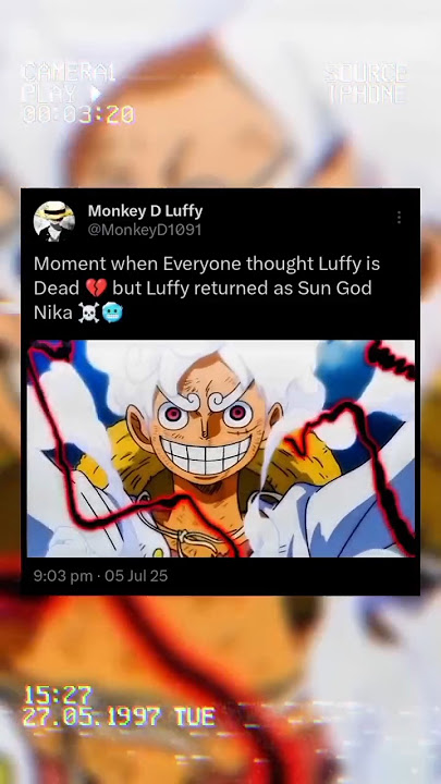 #luffy #gear5 #nika #onepiece