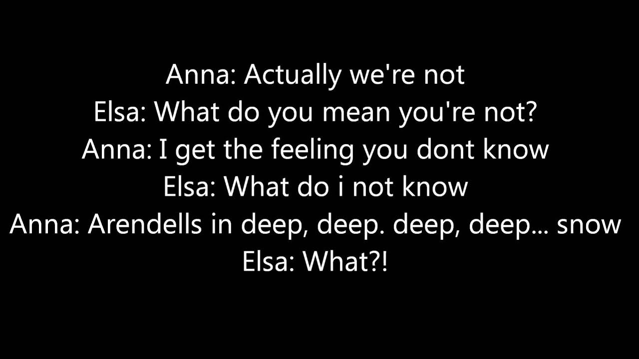 For The First Time In Forever Reprise Lyrics Karaoke Frozen: For the first time in forever reprise lyrics - YouTube