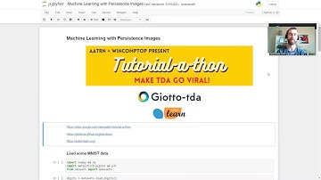 Machine Learning with Persistence Images [Nick Sale]