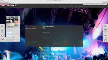 CREATE CUSTOM WEB SITE (ArtistEcard for The Orchard)
