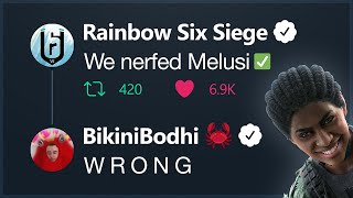 Rainbow Six Siege Tried to Nerf Melusi But It's Actually a *BUFF* 😂