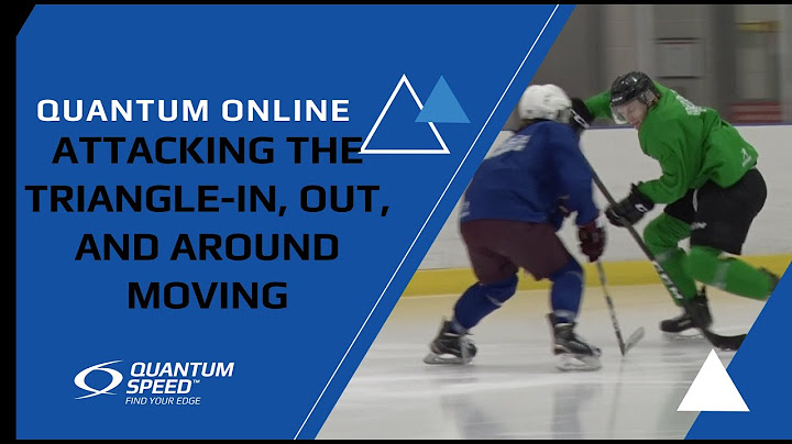 Attacking the Triangle - In Out and Around - Moving | Puck Skills for Hockey | Quantum Speed