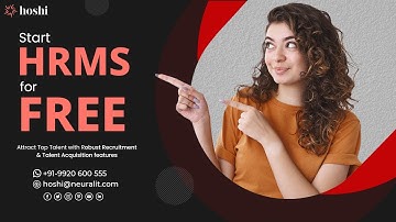 best hrms software in india | human resource management system | payroll software by Hoshi HRMS