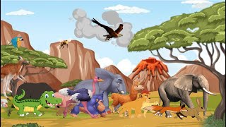 Animal Sounds Song for Toddlers🐾 ABC Nursery Rhymes Animal Hide & Guess for Kids 🎶 Super Simple Song screenshot 5