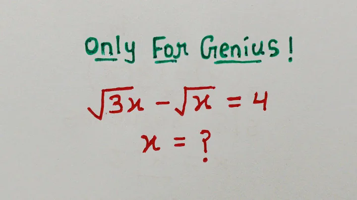 Simplify This Square Root Expression… Without a Calculator! (Genius Test)