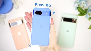 Google Pixel 8a unboxing  first look  camera comparison