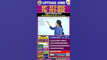 TET DSC #AP #TG #tet #dsc2024 #bits #content #sgtmaths #sgtsocial #sgtbiology #upttakejobs #2024