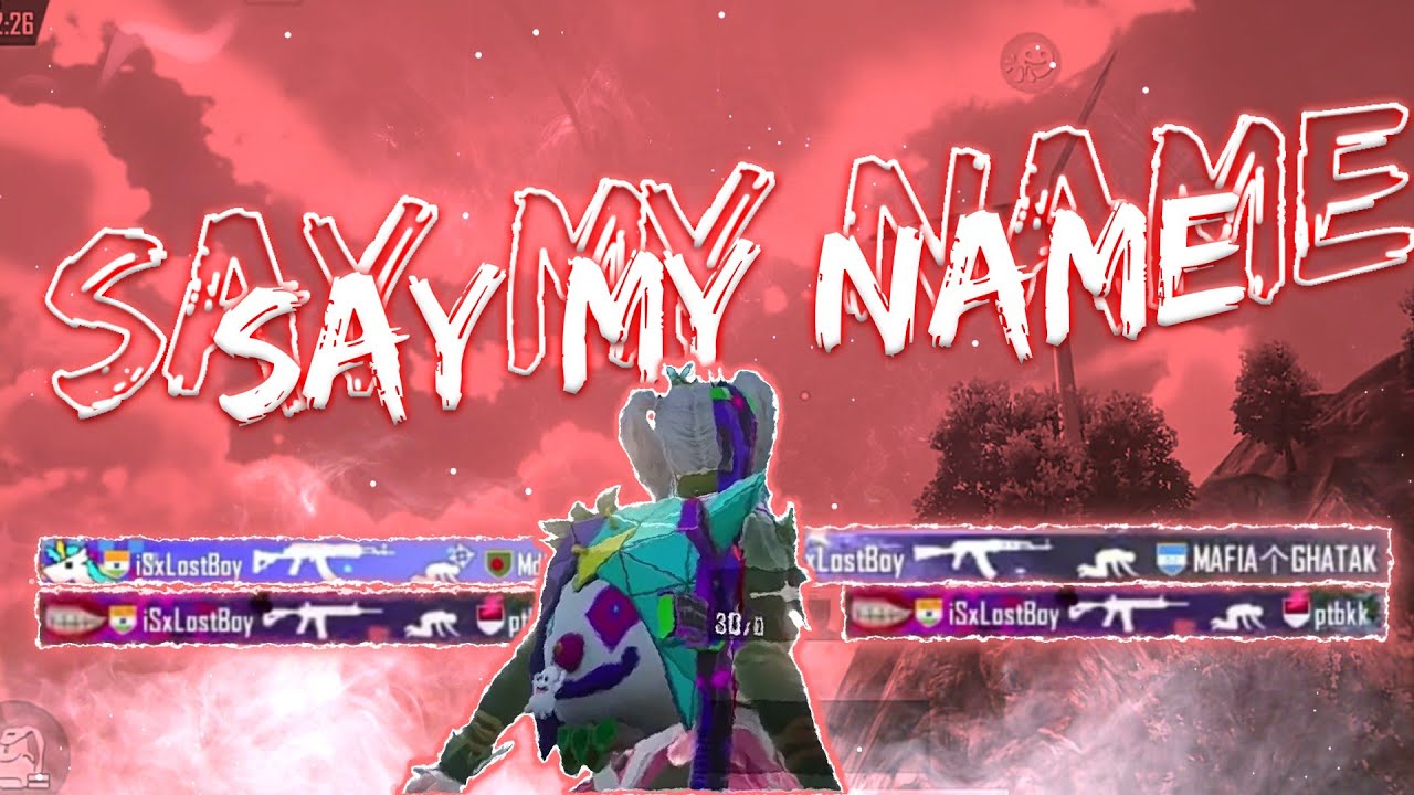 💛Say My Name🖤 PUBG MONTAGE- SAMSUNG,A3,A5,A6,A7,J2,J5,J7,S5,S6,S7,59,A10,A20,A30,A50,A70