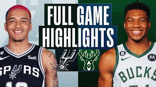 Game Recap: Bucks 130, Spurs 94