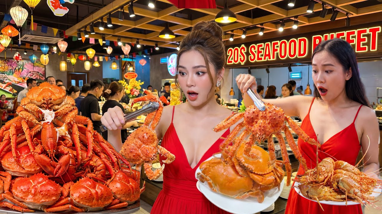 Only $20 for All You Can Eat Seafood Buffet… Worth the Money?