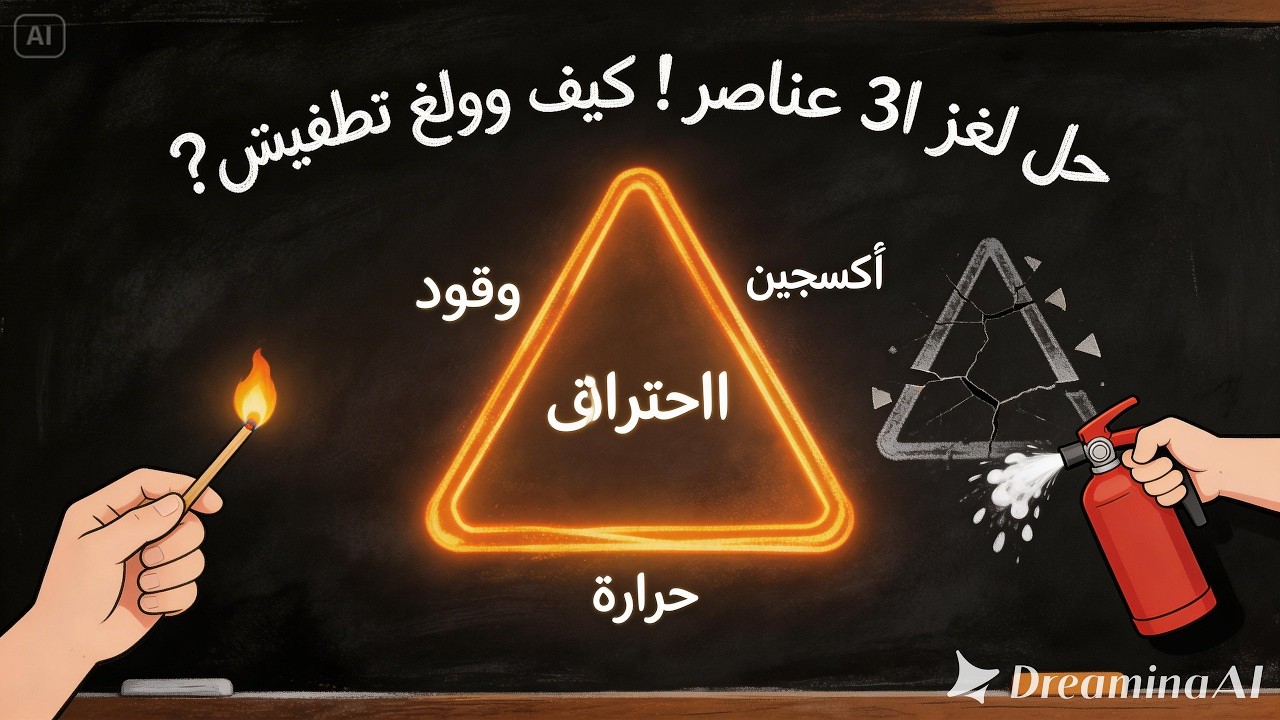 درس الأحتراق و الأكسدة و الاختزال للصف الثاني الإعدادي بطريقة سهلة و بسيطة