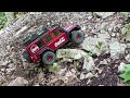 Traxxas Trx4 LR Defender HMLJ Jeep Willys Hajske vodopády