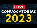 Live: Convocatorias 2023