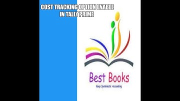 How To Use Cost Tracking Option In Tally Prime