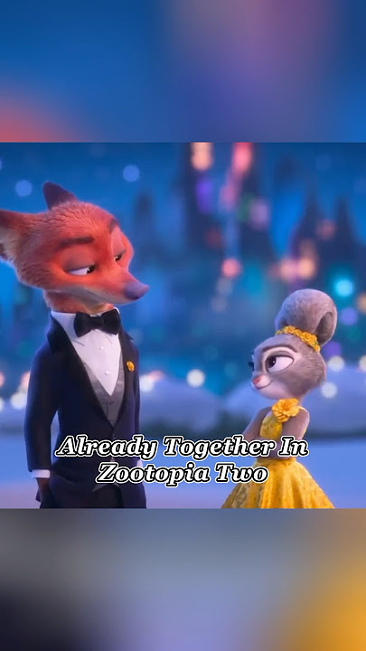 Yes, Judy and Nick are already together in Zootopia 2! #disney #zootopia #zootopia2 #judy #nick