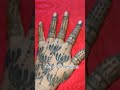 Simple mehendi designs by Sabnur #youtubeshorts #mehndi #shortsviral #henna #mehendideaign