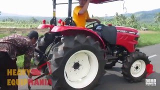 Evacuation Yanmar EF393T Tractor From Godlessness With Yanmar EF393T