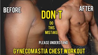 HOW TO LOSE CHEST FAT FOR MEN with 3 EFFECTIVE WORKOUTS | GYNECOMASTIA TRANSFORMATION