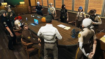 Brian Meets With BCSO & LSPD About Raids on Matthew Colby & Brandon Valentino! | NoPixel RP | GTA RP