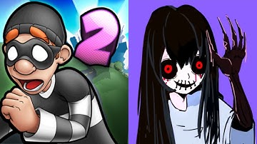 Robbery Bob 2 vs Ghost Run Gameplay Android,ios Part 6