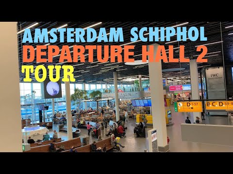 Video: Di Mana Untuk Makan Dan Minum Di Lapangan Terbang Antarabangsa Schiphol Di Amsterdam