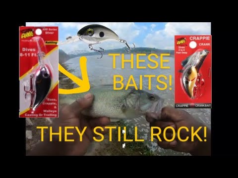 ARKIE CRAPPIE CRANKBAIT REVIEW(and how big catfish can get at lock