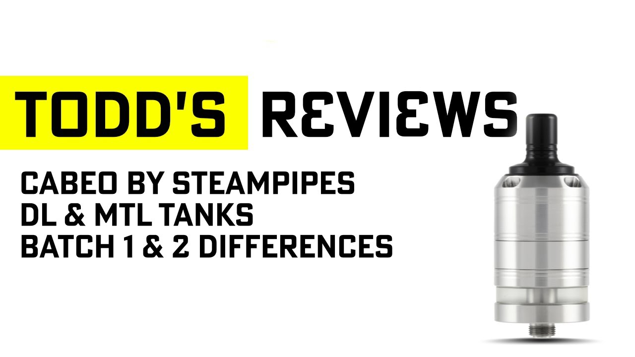 Cabeo by Steampipes - DL and MTL Versions - Batch 1 & 2 Differences ...