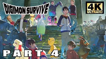 DIGIMON SURVIVE  Gameplay Walkthrough Part 4 (Full Game) 4K 60FPS No Commentary