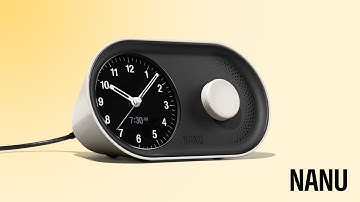 Arc Alarm Clock - Analog Made Modern