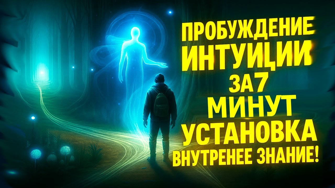 🔥 Пробуждение Интуиции за 7 Минут ☀️ Мощная Установка на Внутреннее Знание